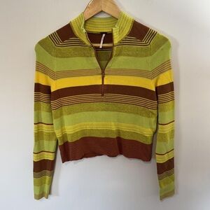 Free People Women's multi Jumper